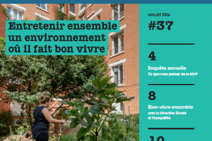 L'entretien du patrimoine et l'adaptation du bâti font partie des sujets du N°37 de notre journal des locataires RIVP.