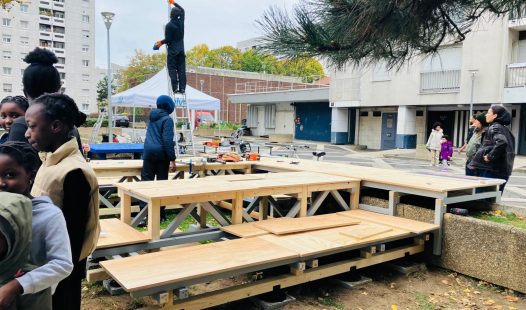 Un travail collectif pour améliorer la résidence des Fusains.