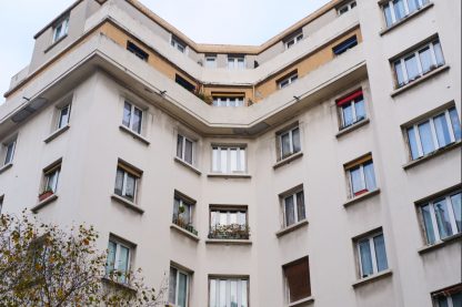 Les immeubles de la Porte de Bagnolet vont subir d'importants travaux de rénovation en 2026.