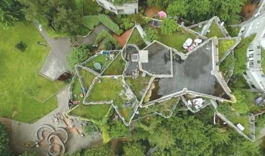 La Maladrerie propose des espaces extérieurs à tous les résidents.